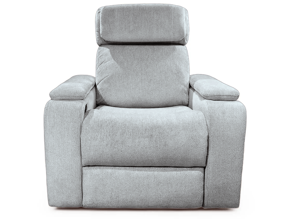 Anders Pewter Power Reclining Chair - MJM Furniture