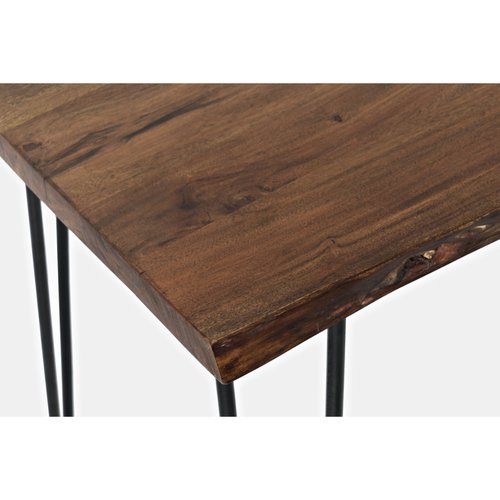 Nature&#39;s Edge Chestnut Counter Dining Table - MJM Furniture