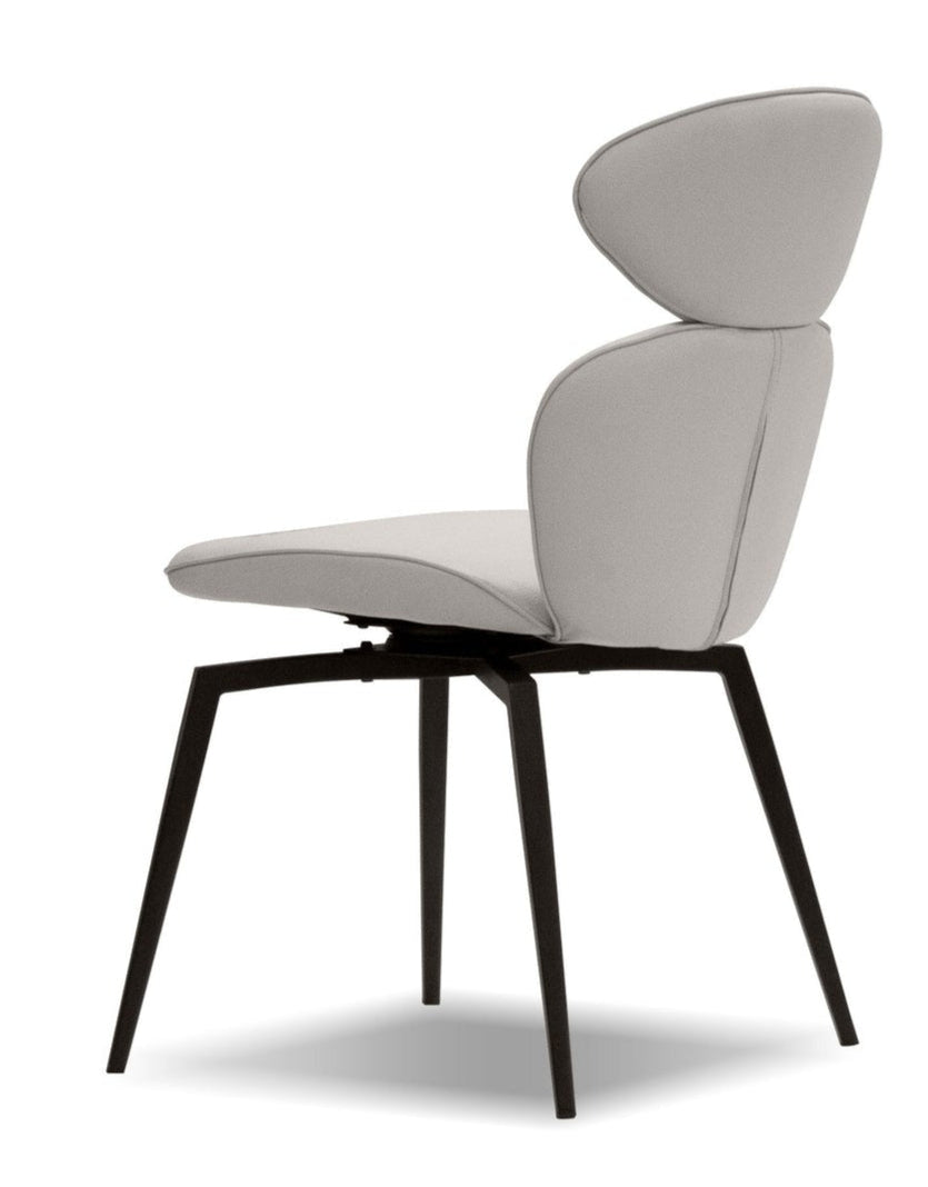 Antler Taupe Leatherette Swivel Dining Chair - MJM Furniture