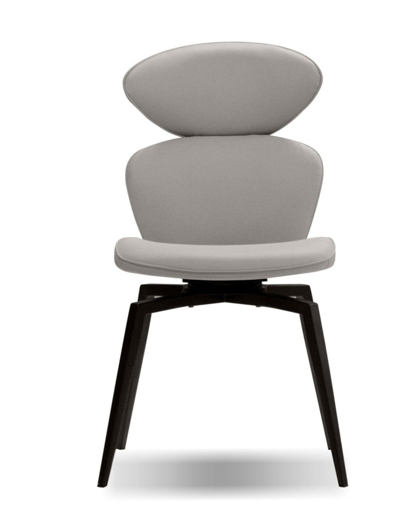 Antler Taupe Leatherette Swivel Dining Chair - MJM Furniture