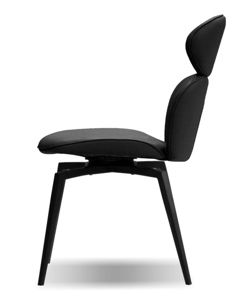 Antler Slate Leatherette Swivel Dining Chair - MJM Furniture