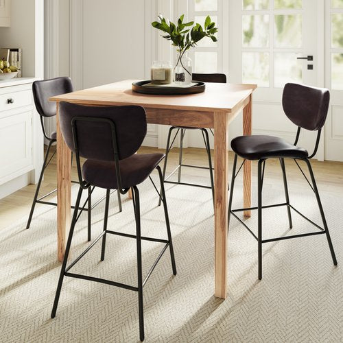 Sylas Brown Counter Stool - MJM Furniture