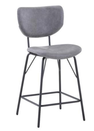 Sylas Gray Counter Stool - MJM Furniture