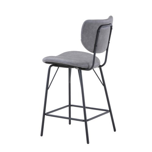 Sylas Gray Counter Stool - MJM Furniture