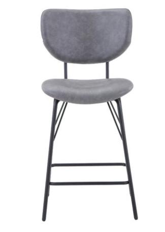 Sylas Gray Counter Stool - MJM Furniture