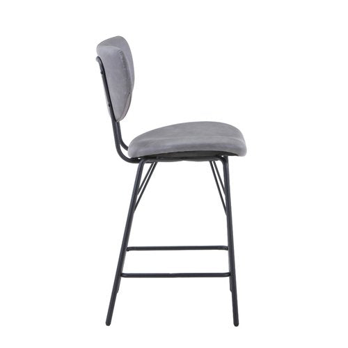 Sylas Gray Counter Stool - MJM Furniture