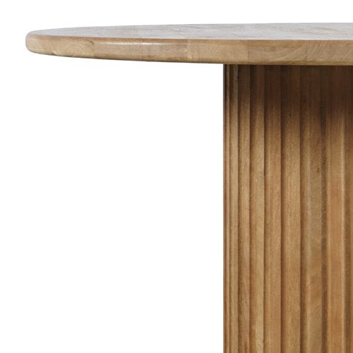 Colton Natural Round Dining Table - MJM Furniture