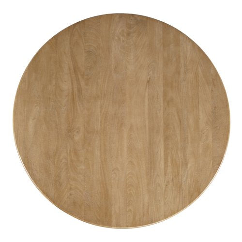 Colton Natural Round Dining Table - MJM Furniture