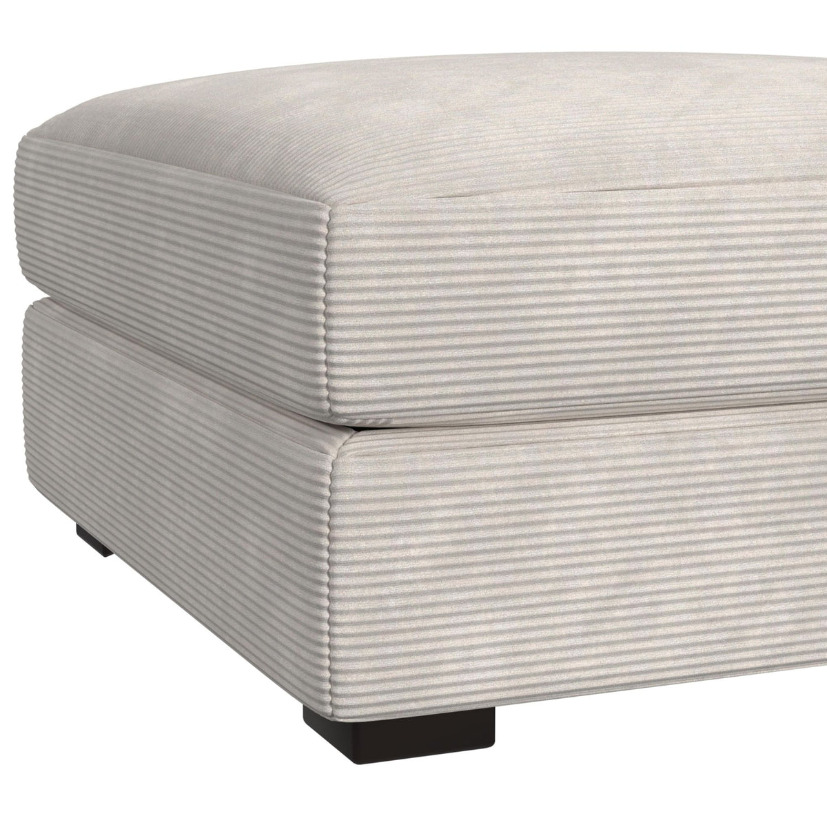 Lounge Beige Modular Ottoman - MJM Furniture