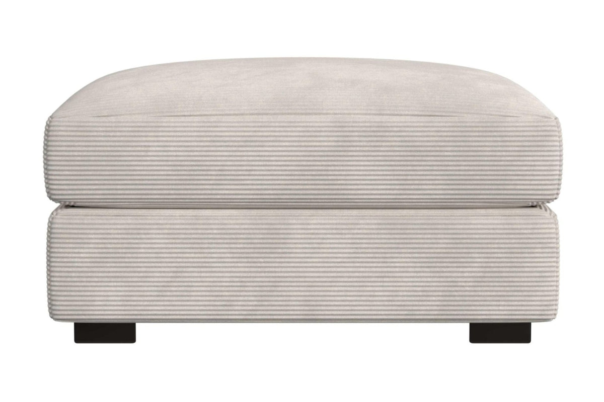 Lounge Beige Modular Ottoman - MJM Furniture