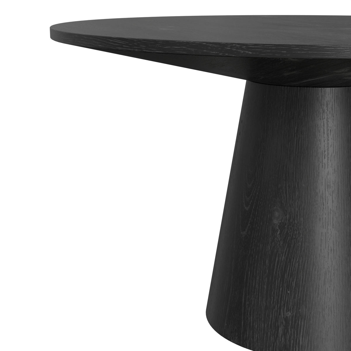 Haven Black Round Coffee Table - MJM Furniture