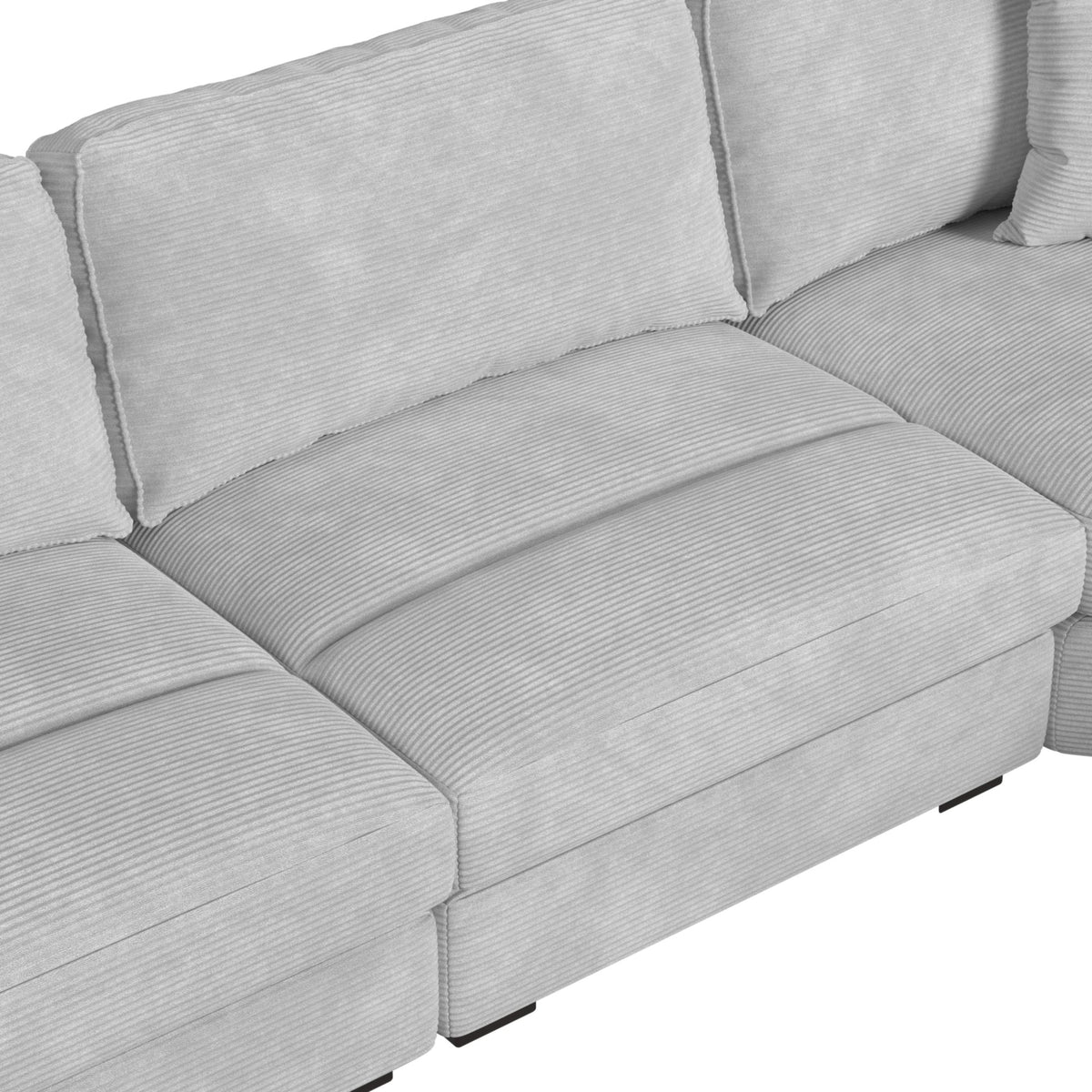 Lounge Stone Modular 6 Piece Sectional - MJM Furniture