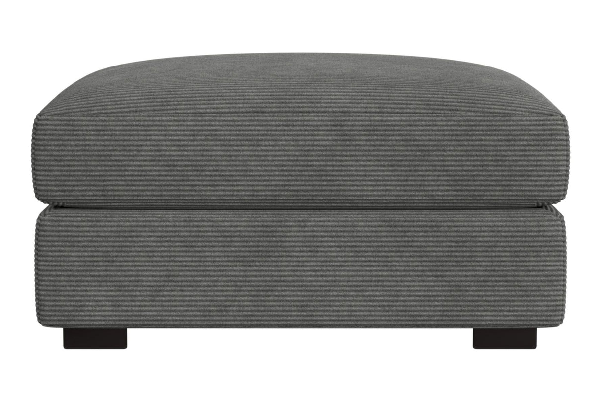 Lounge Charcoal Modular Ottoman - MJM Furniture