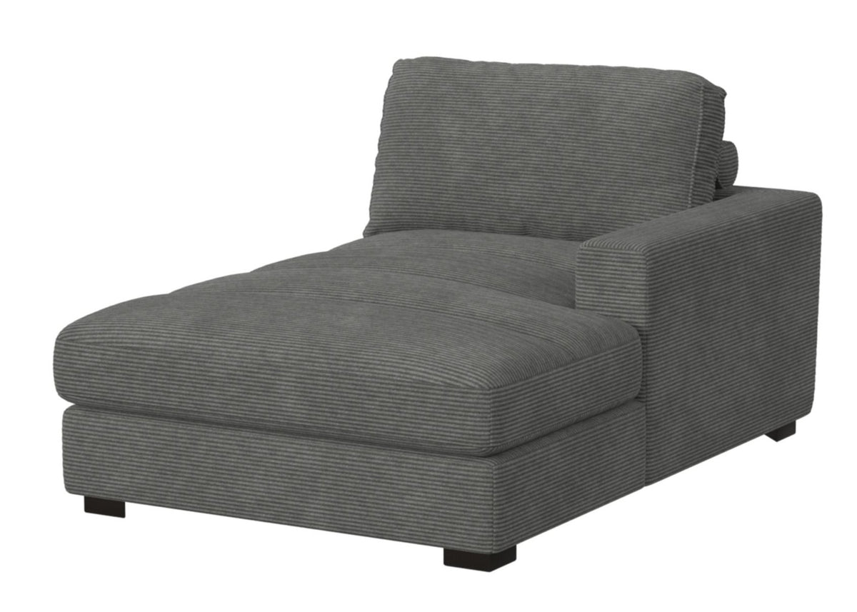 Lounge Charcoal Modular 6 Piece Sectional - MJM Furniture