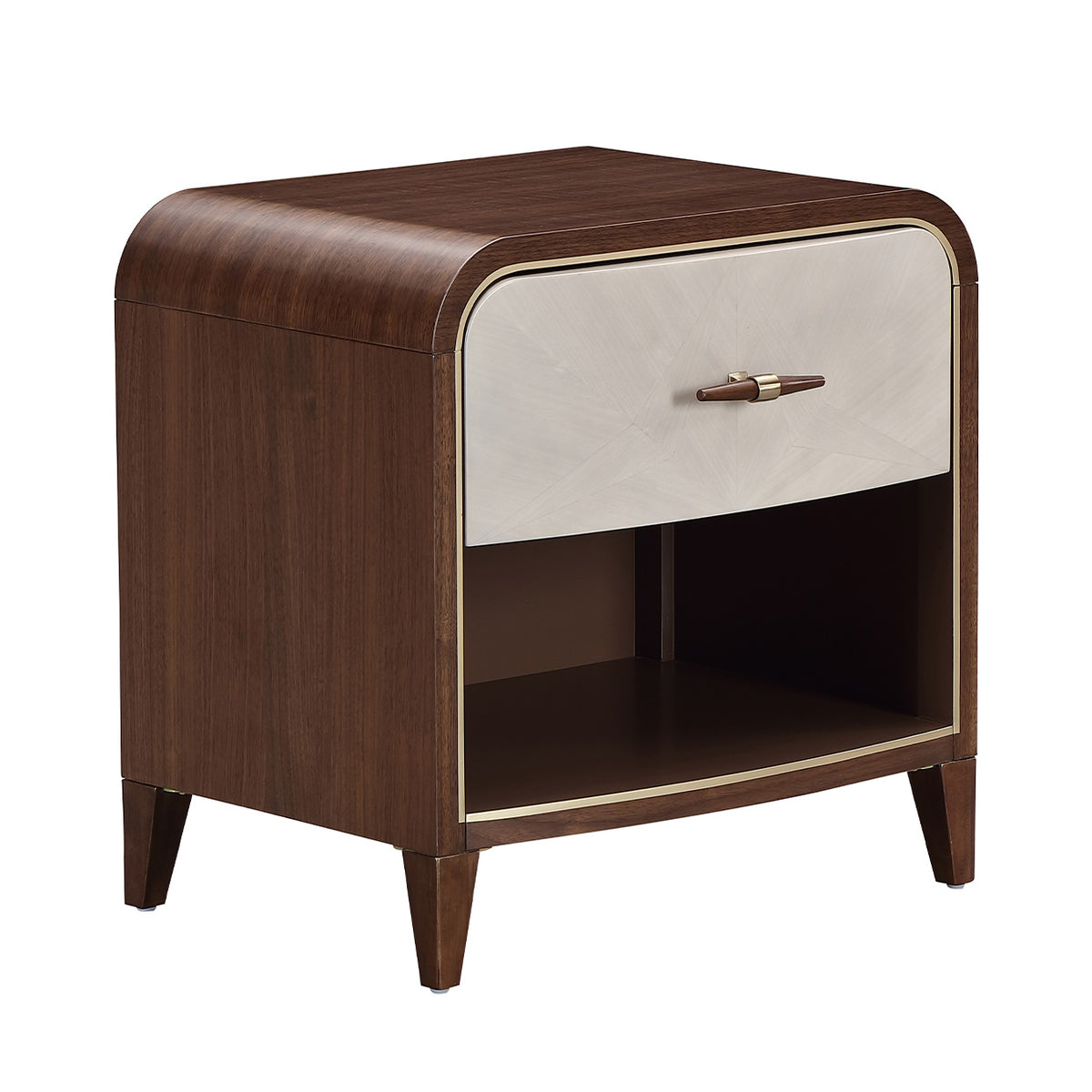 Houston 1 Drawer Nightstand - MJM Furniture