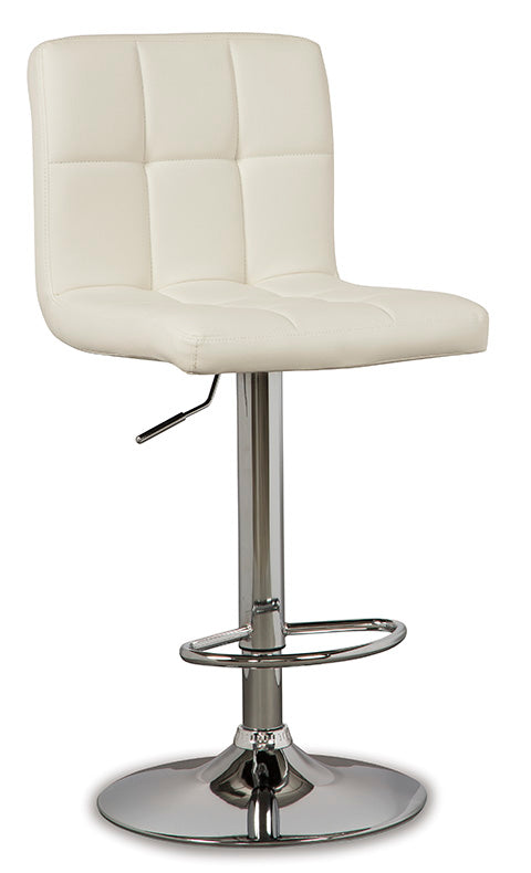 Bellatier Bone Adjustable Swivel Barstool - MJM Furniture