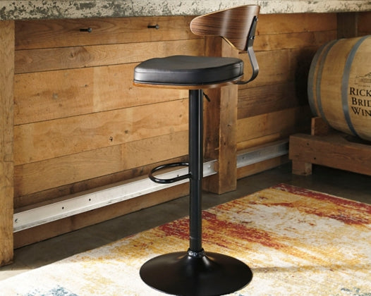 Bellatier Swivel Barstool - MJM Furniture