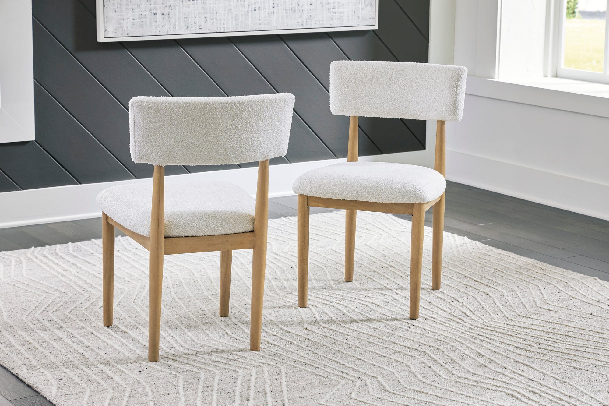 Xandrum Natural Dining Chair - MJM Furniture