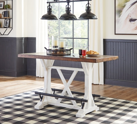 Valebeck Counter Height Dining Table - MJM Furniture