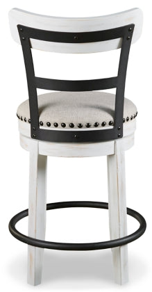 Valebeck Swivel Barstool (Set of 2) - MJM Furniture