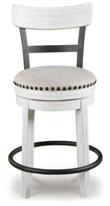 Valebeck Swivel Barstool (Set of 2) - MJM Furniture