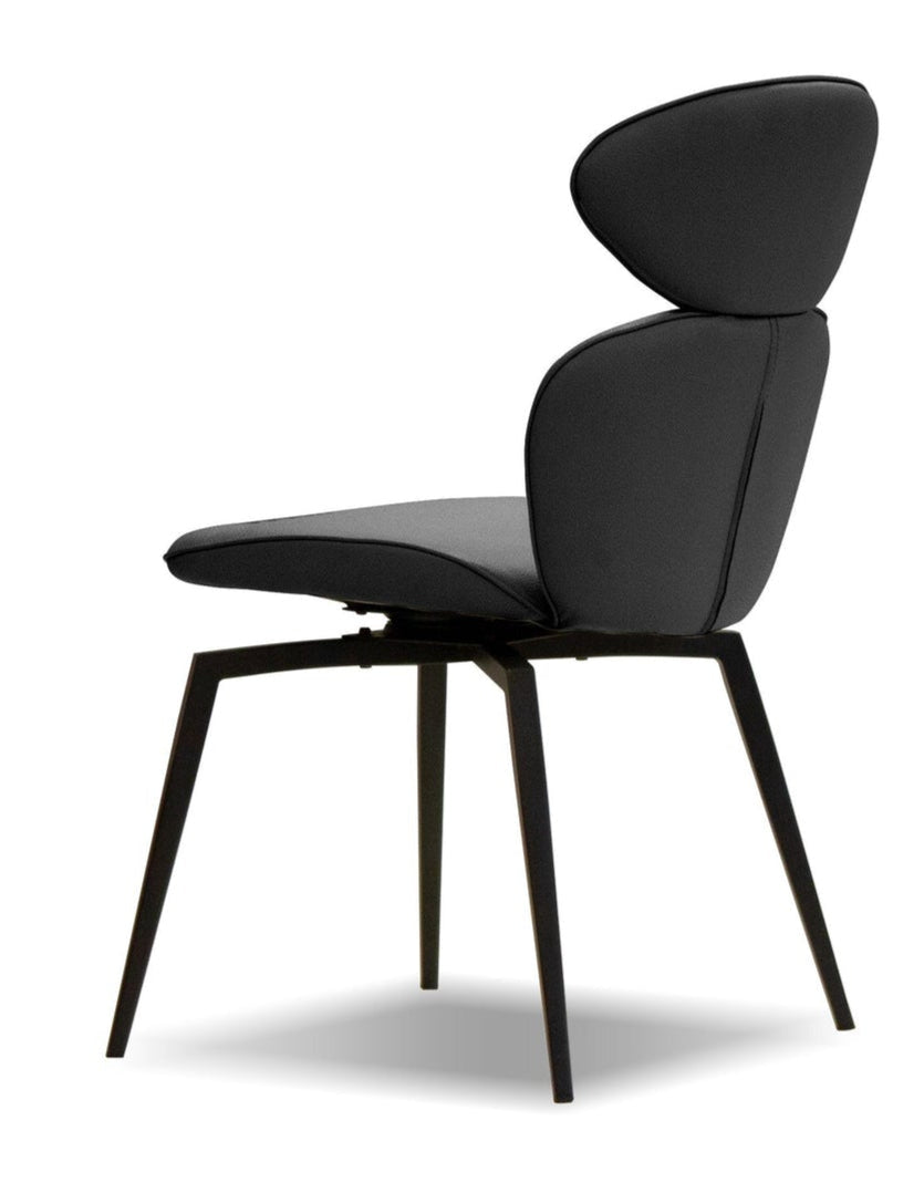 Antler Slate Leatherette Swivel Dining Chair - MJM Furniture