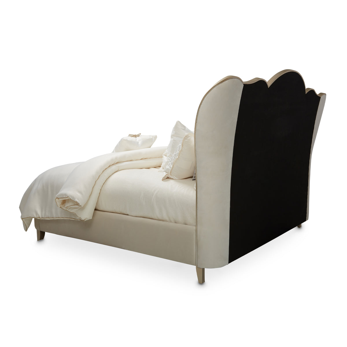 Villa Cherie Caramel Upholstered Bed - MJM Furniture