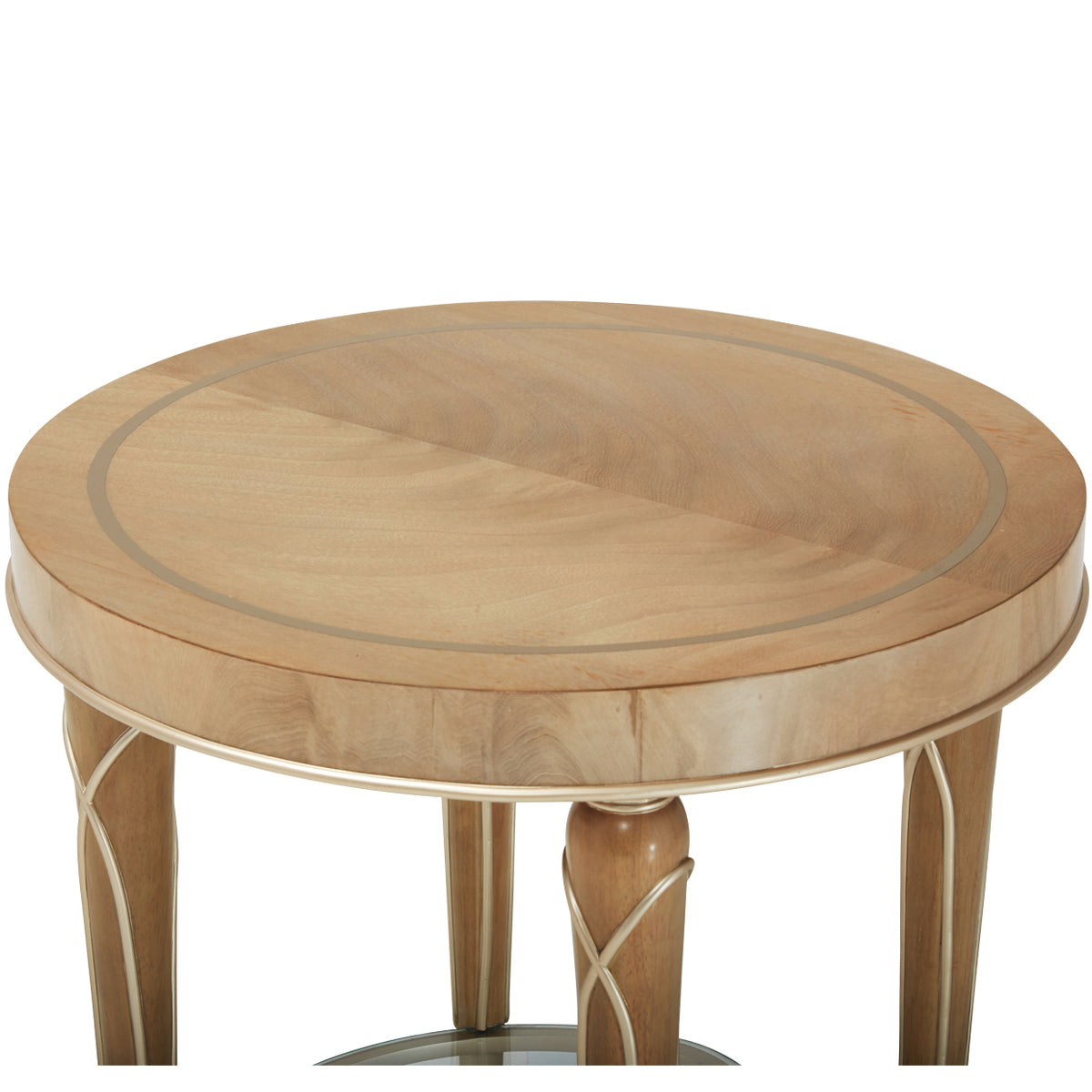 Villa Cherie Caramel End Table - MJM Furniture