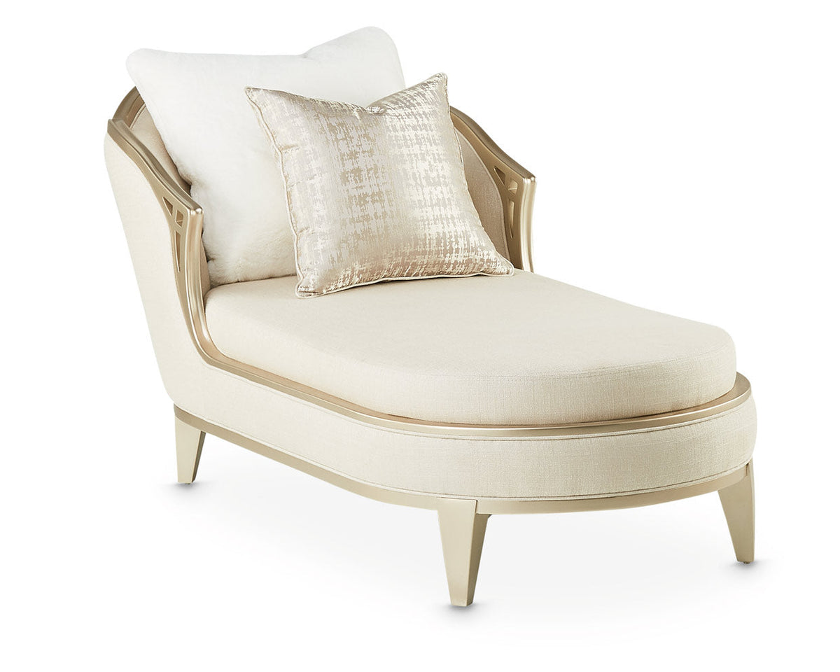 Villa Cherie Caramel Chaise - MJM Furniture