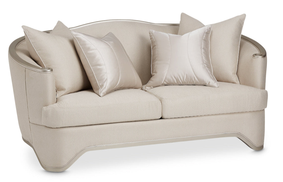 London Place Champagne Loveseat - MJM Furniture