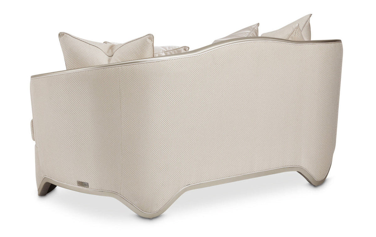 London Place Champagne Loveseat - MJM Furniture