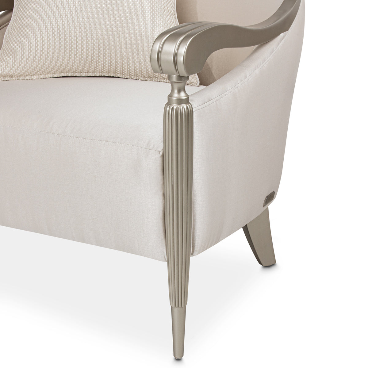 London Place Champagne Accent Chair - MJM Furniture