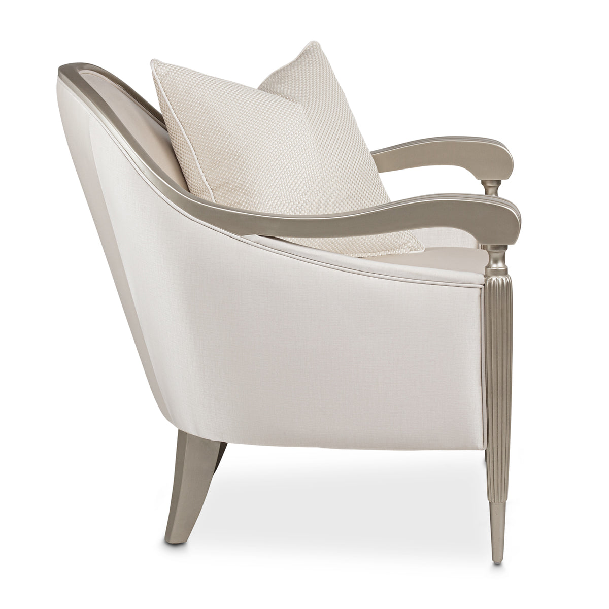 London Place Champagne Accent Chair - MJM Furniture