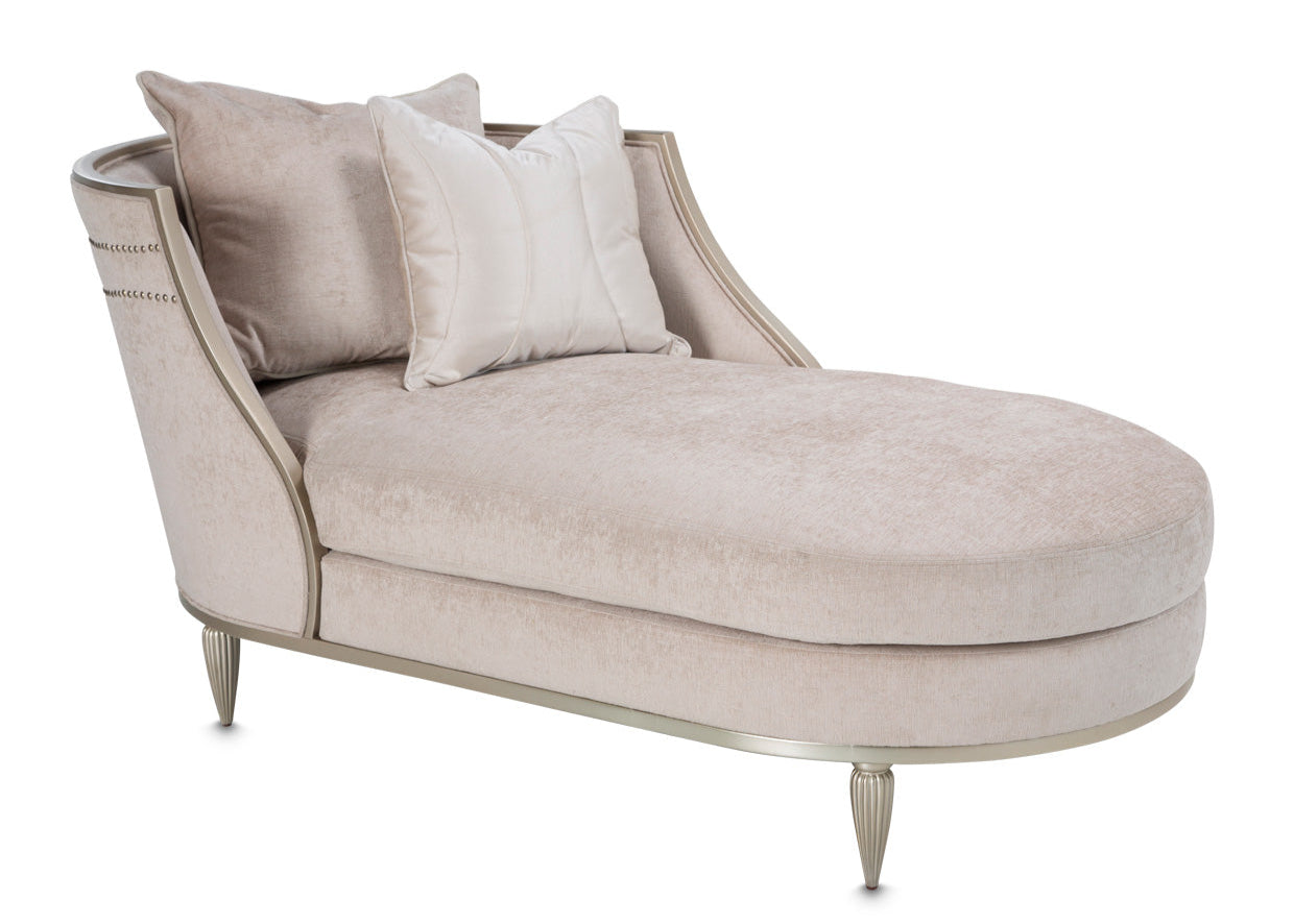 London Place Champagne RAF Chaise - MJM Furniture