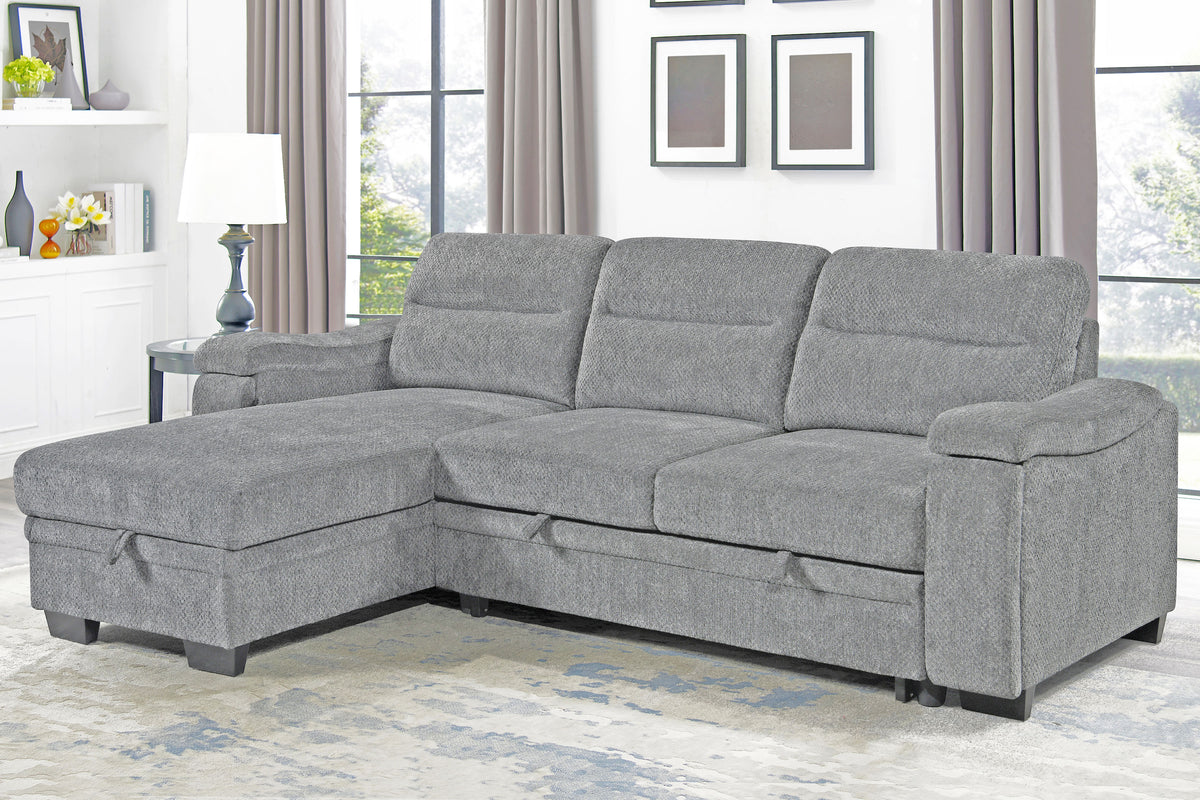 Ty 2 Piece Sleeper Sectional - MJM Furniture