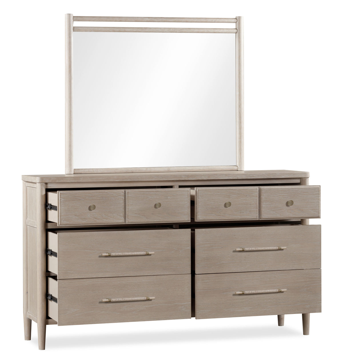 Chai Dresser &amp; Mirror - MJM Furniture