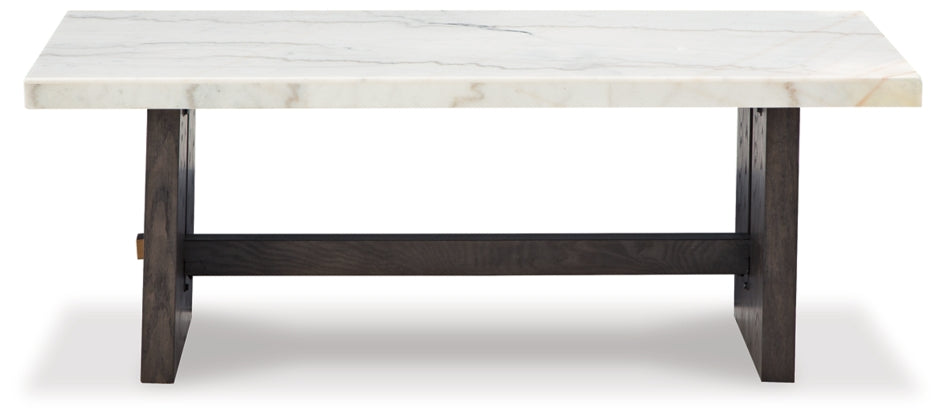 Burkhaus Marble Coffee Table - MJM Furniture