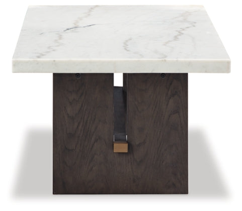 Burkhaus Marble Coffee Table - MJM Furniture