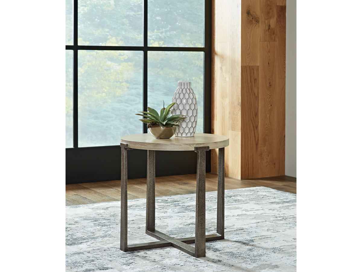 Dalenville Round End Table - MJM Furniture