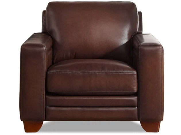 Alice Top Grain Leather Chair - MJM Furniture