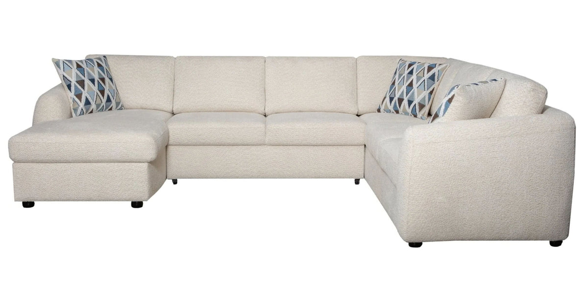 Billie 3 Piece Sleeper Sectional - MJM Furniture