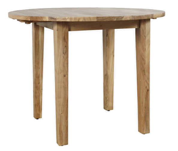 Cafe Round Drop Leaf Dining Table - MJM Furniture