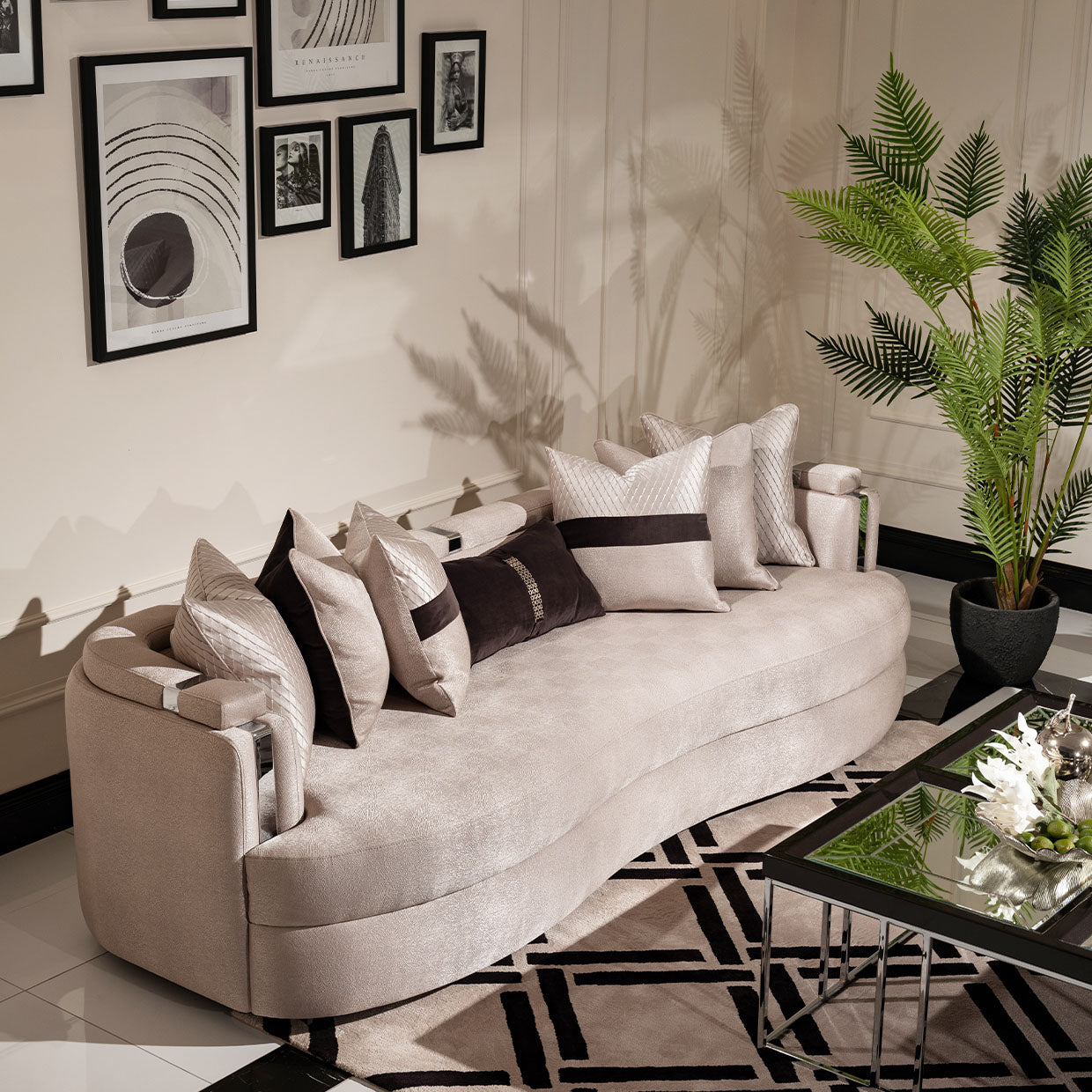 Carmela Mansion Sofa - MJM Furniture