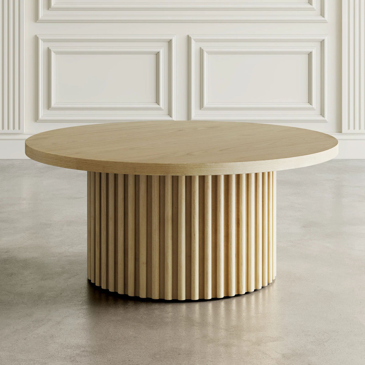 Colton Round Coffee Table - MJM Furniture