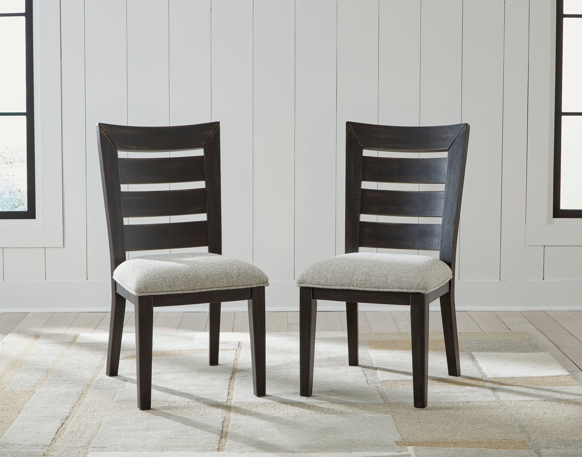 Galliden Black Dining Chair - MJM Furniture