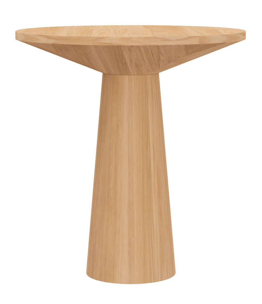 Haven Natural Round End Table - MJM Furniture