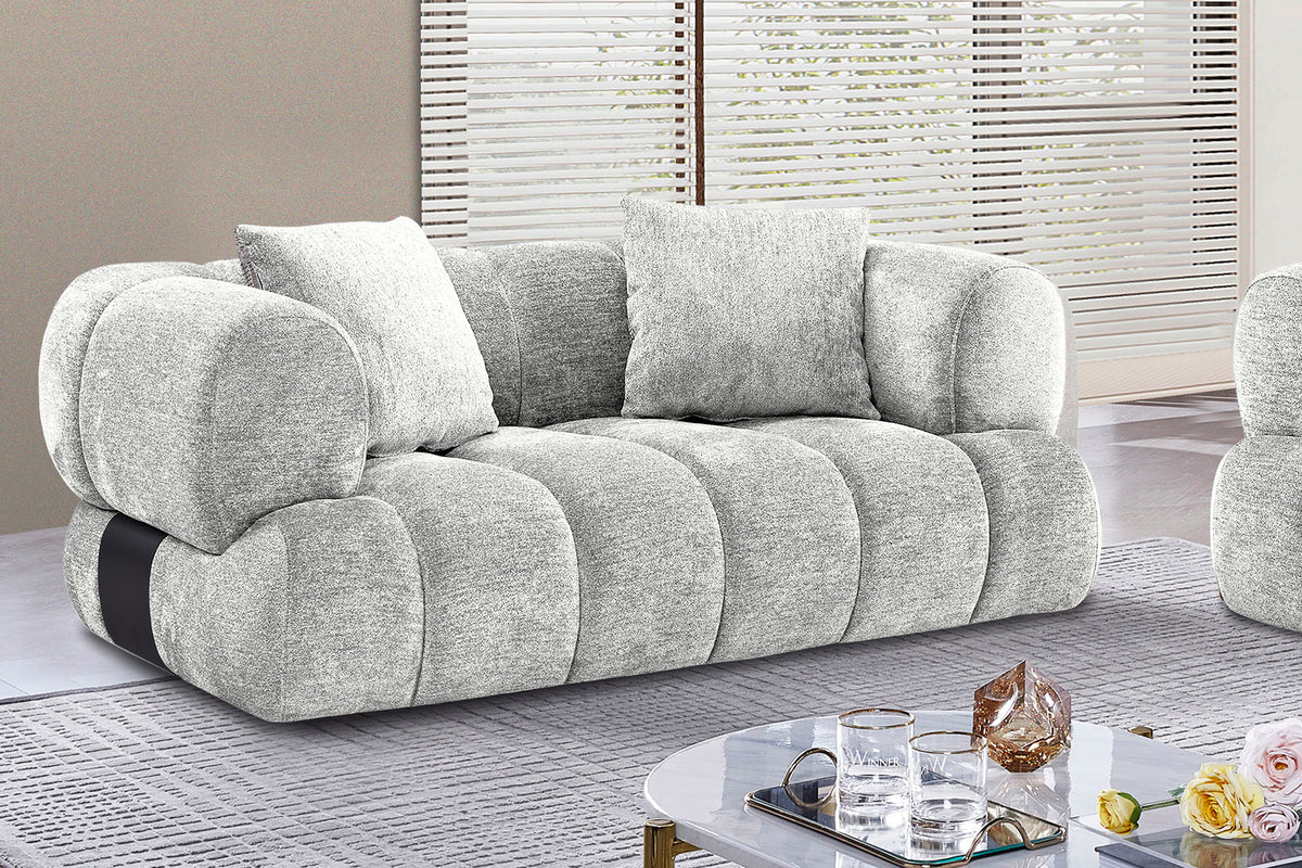 Nest Ivory Loveseat - MJM Furniture