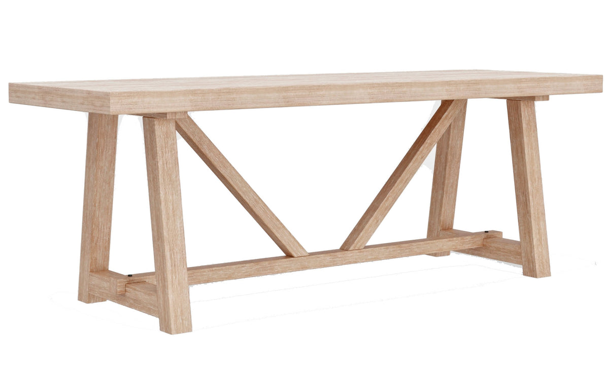 Kaus Driftwood Dining Table - MJM Furniture