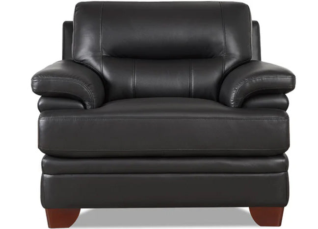 Luxor Top Grain Leather Chair - MJM Furniture