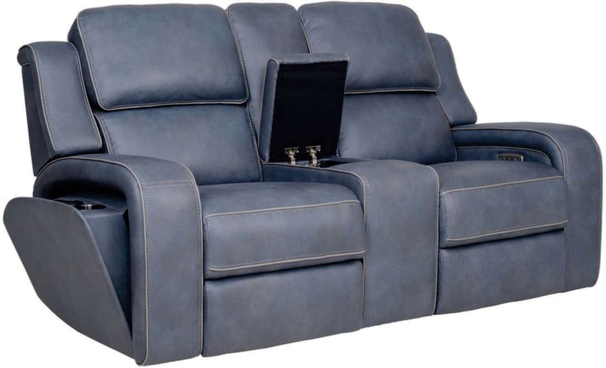 Matrix Charcoal Power Reclining Sofa - MJM Furniture